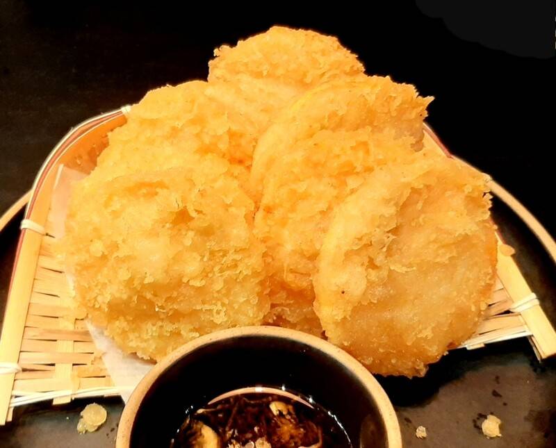 Yam tempura 8pcs (番薯天妇罗8片）